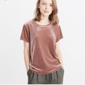 A&F | Velvet Tee Shirt
